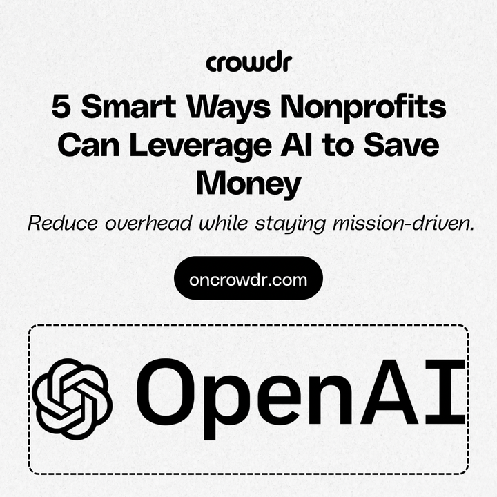 5 Smart Ways Nonprofits Can Leverage AI to Save Money