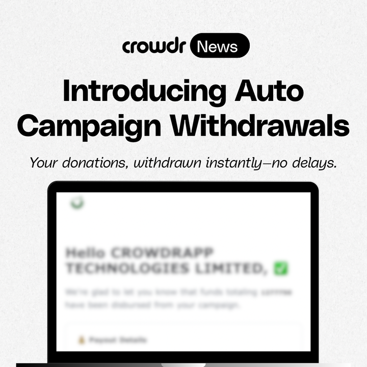 Introducing: FASTER Donation Withdrawals! 🎉